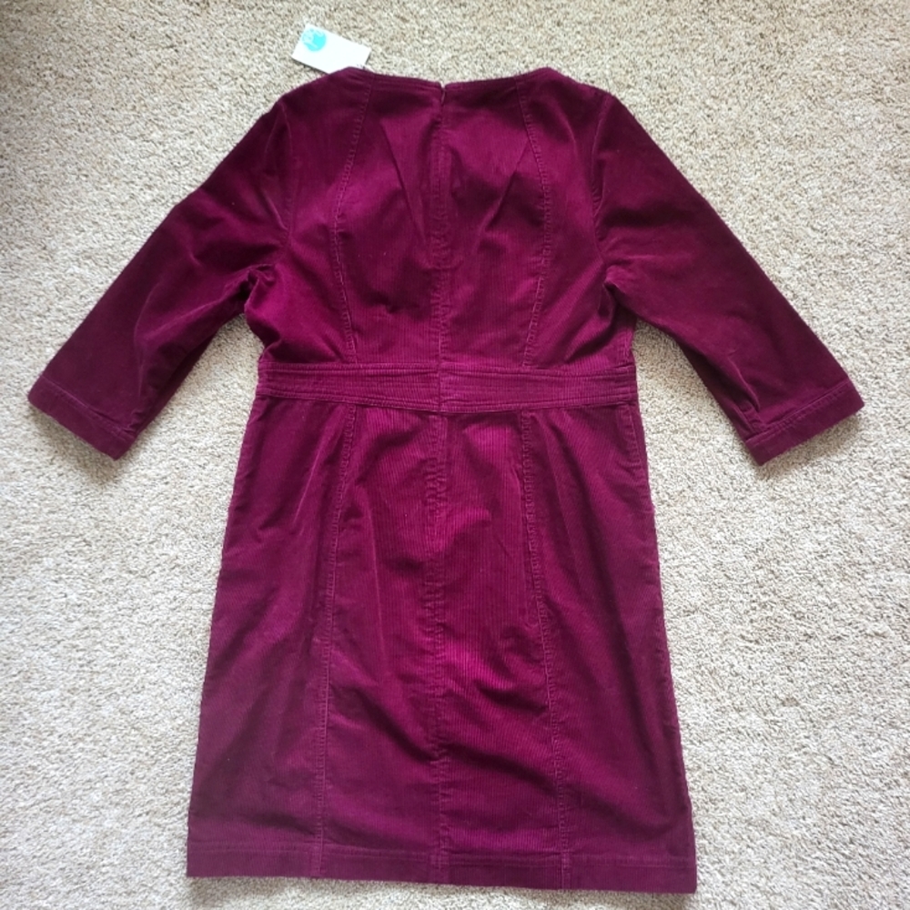 ♥️NWT♥️ BODEN WOMENS CORDEROY DRESS - Picture 2 of 8